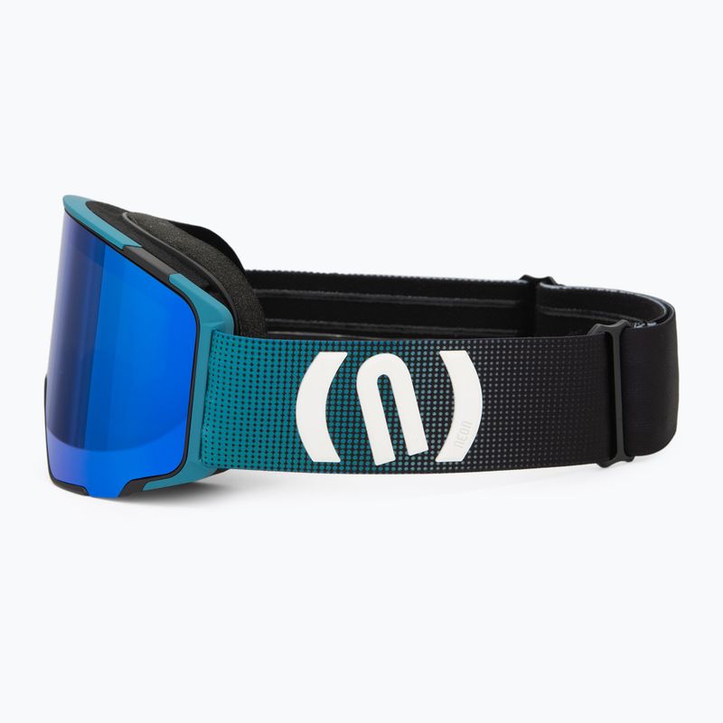 Gogle narciarskie Neon Ice black/petroleum/mirror blue/amber 5