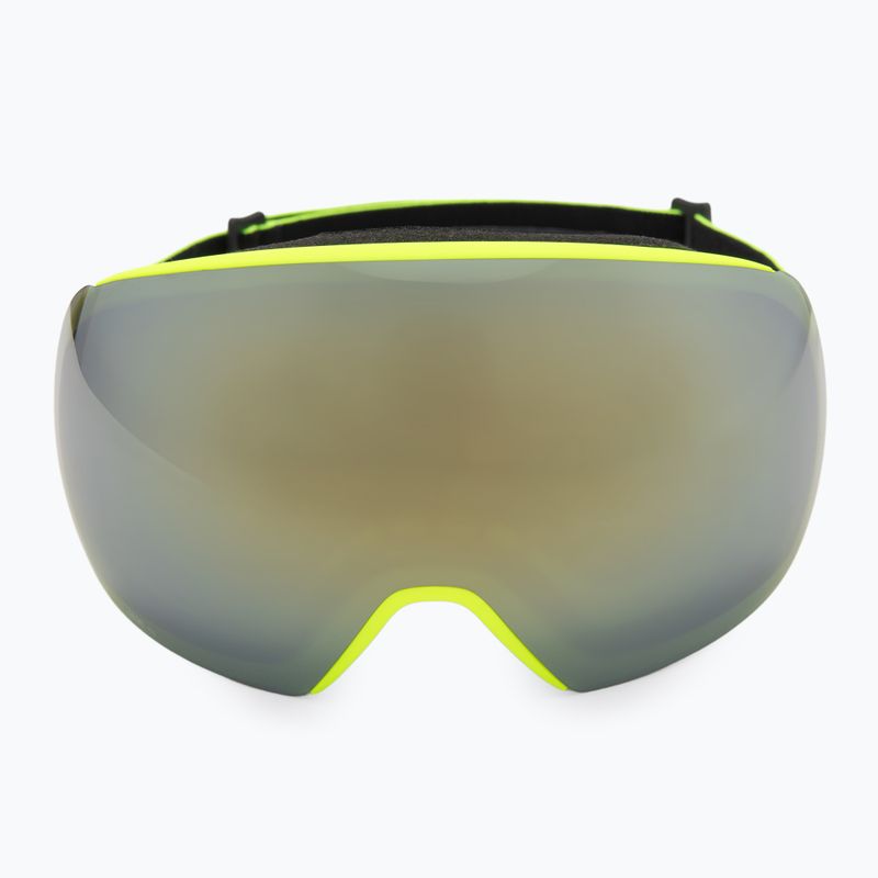 Gogle narciarskie Neon Beam yellow/mirror bronze 2
