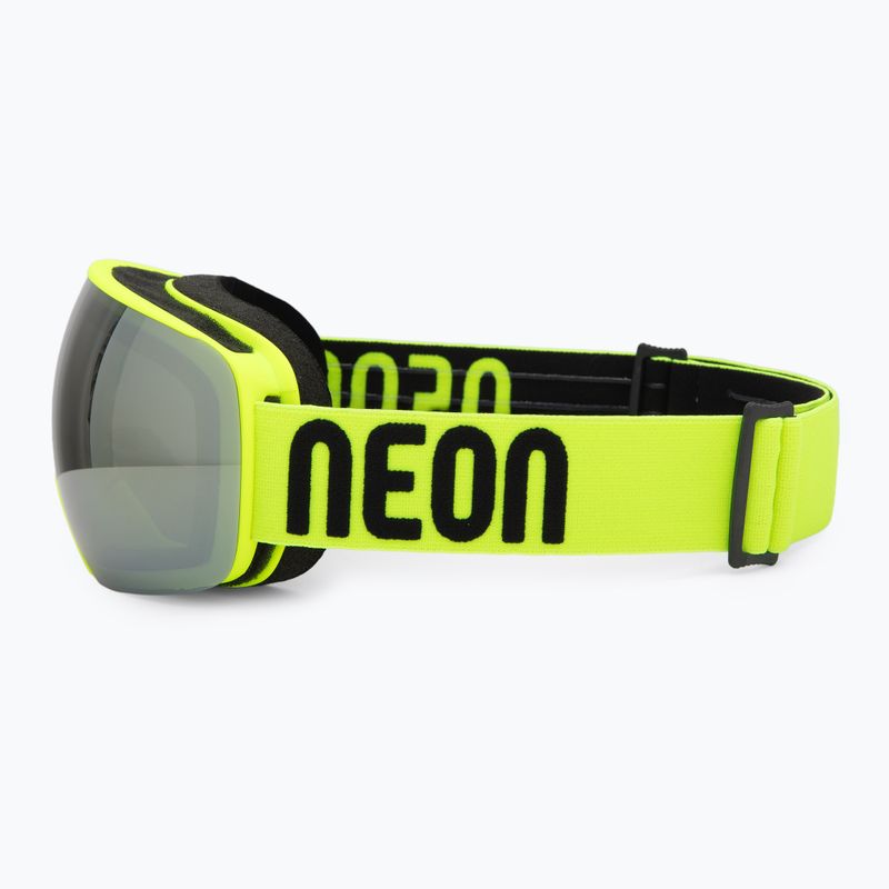 Gogle narciarskie Neon Beam yellow/mirror bronze 4