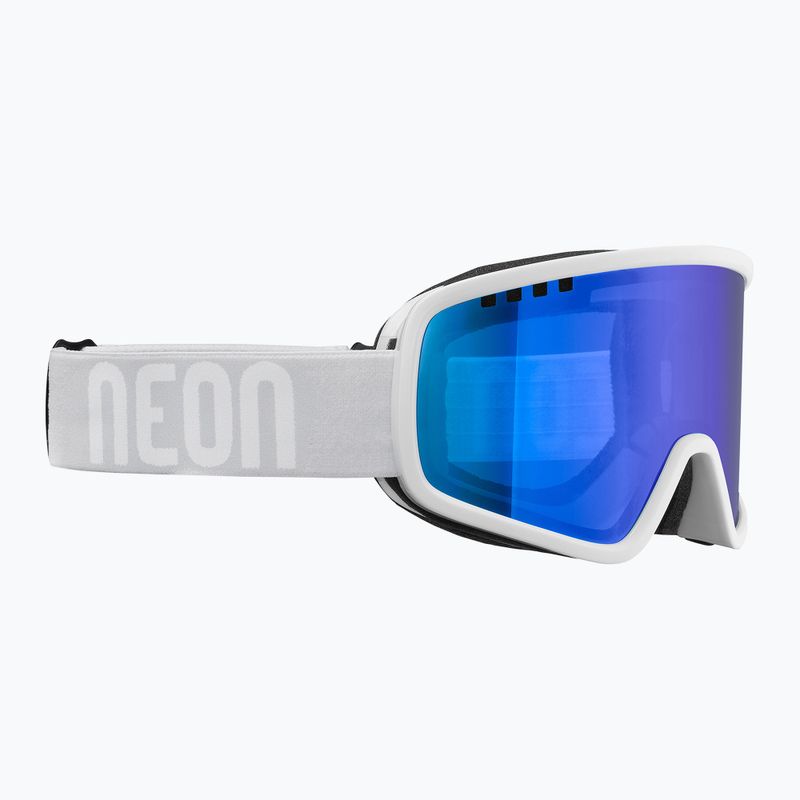 Gogle narciarskie Neon Force Otg white/white/mirror blue 5