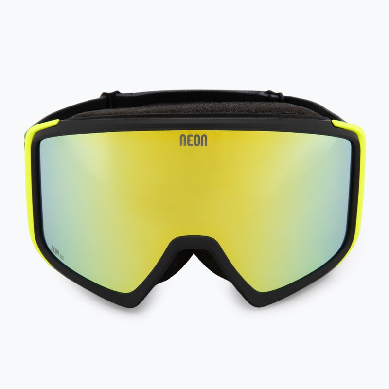 Gogle narciarskie Neon Eclipse black/yellow/mirror gold 2