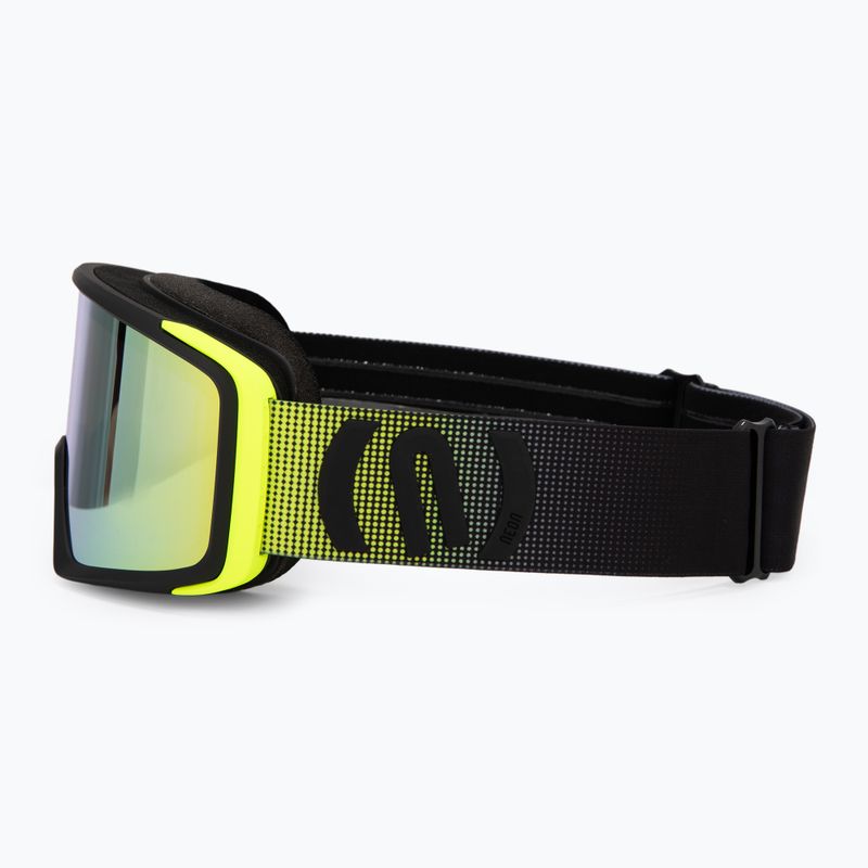 Gogle narciarskie Neon Eclipse black/yellow/mirror gold 4