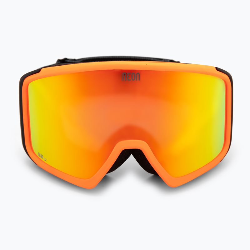 Gogle narciarskie Neon Eclipse orange/mirror red 2