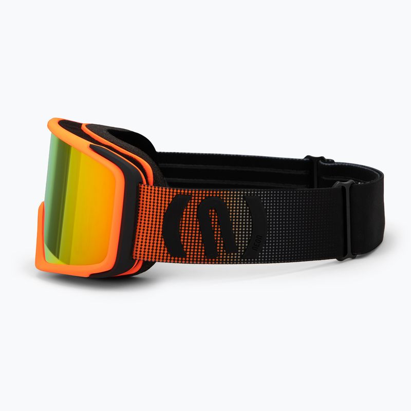 Gogle narciarskie Neon Eclipse orange/mirror red 4