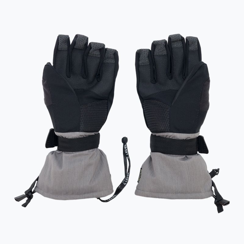 Rękawice snowboardowe damskie Level Butterfly silver 2