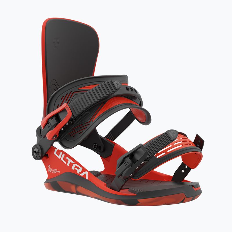Wiązania snowboardowe męskie Union Ultra hot red