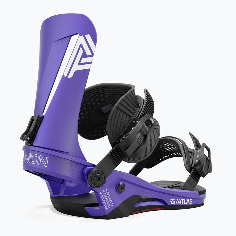 Wiązania snowboardowe męskie Union Atlas metallic purple 4