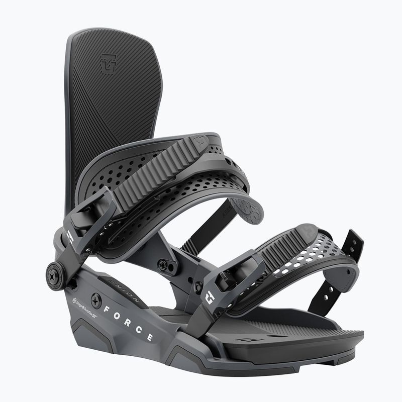 Wiązania snowboardowe męskie Union Force (Team HB) gunmetal