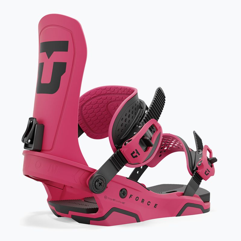 Wiązania snowboardowe męskie Union Force (Team HB) magenta 4