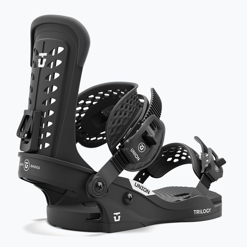 Wiązania snowboardowe damskie Union Trilogy Classic 2024 black 4