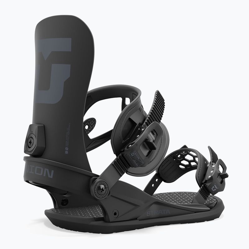 Wiązania snowboardowe męskie Union Strata black 4