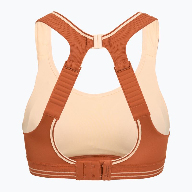 Biustonosz treningowy Shock Absorber Ultimate Run Bra heated copper 2