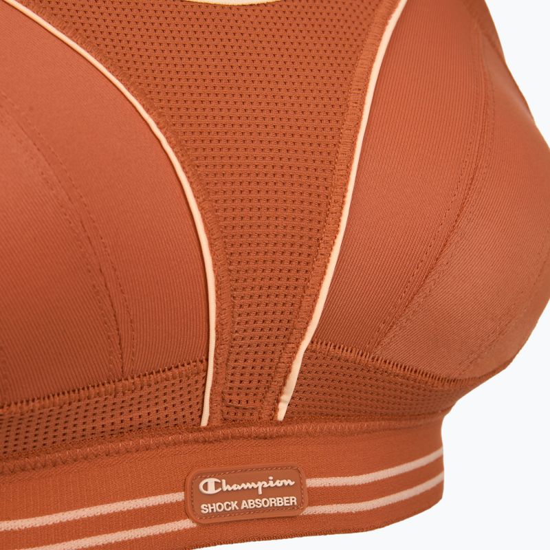 Biustonosz treningowy Shock Absorber Ultimate Run Bra heated copper 3