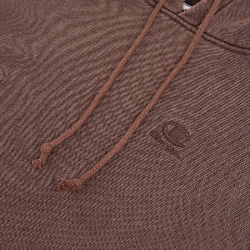 Bluza męska Champion 221571 Sweatshirt Hooded chocolate 3