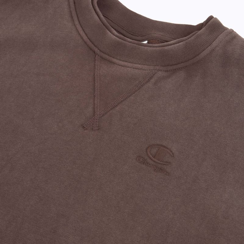 Bluza męska Champion 221572 Crewneck Sweatshirt chocolate 3