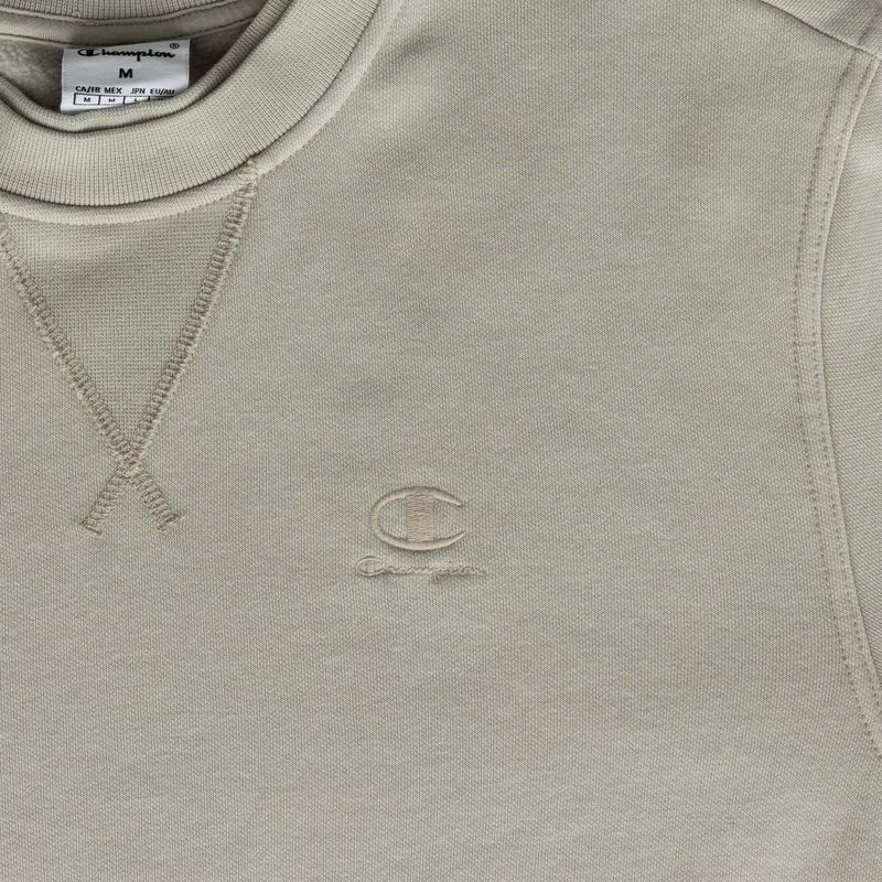 Bluza męska Champion 221572 Crewneck Sweatshirt beige 3