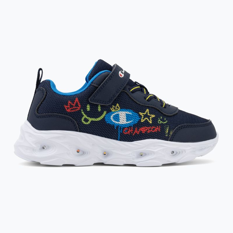 Buty dziecięce Champion Funfair Print B PS Low Cut new navy/bright atomic teal 2