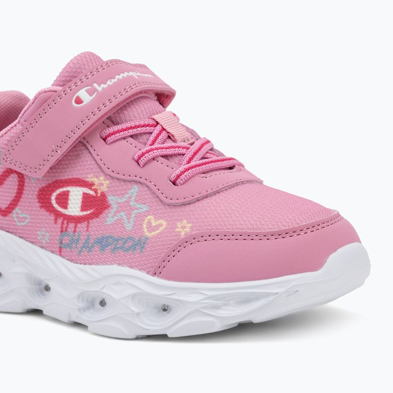 Buty dziecięce Champion Funfair Print G PS Low Cut blue burgundy/flash/fluorescent pink 7