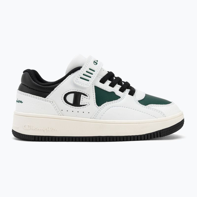 Buty dziecięce Champion RD25 Low B PS Low Cut white/highlighter greenblack 2