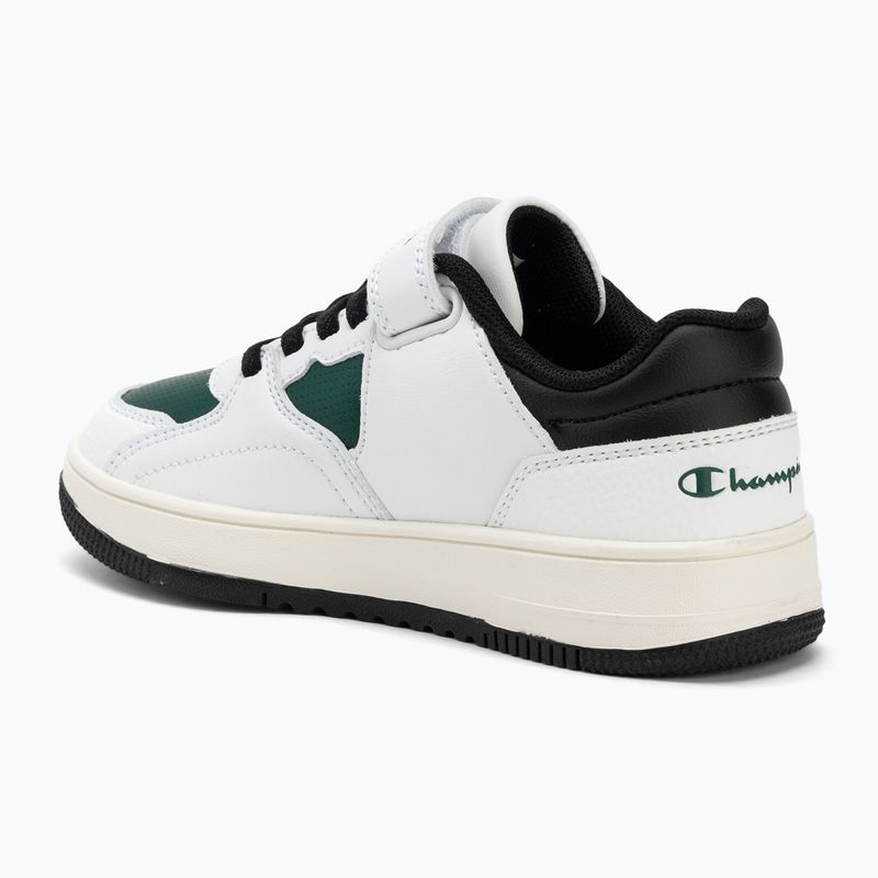Buty dziecięce Champion RD25 Low B PS Low Cut white/highlighter greenblack 3