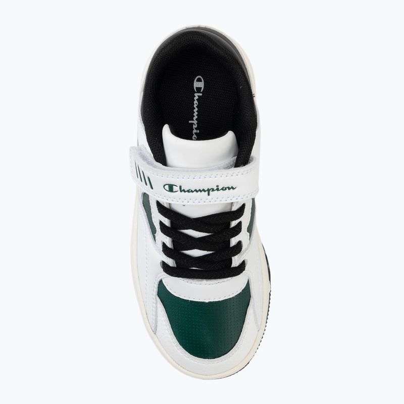 Buty dziecięce Champion RD25 Low B PS Low Cut white/highlighter greenblack 5