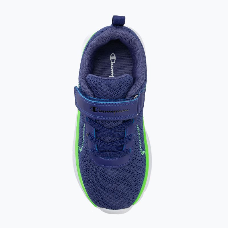 Buty dziecięce Champion HRO J B PS Low Cut basic white/flash green/new navy 5