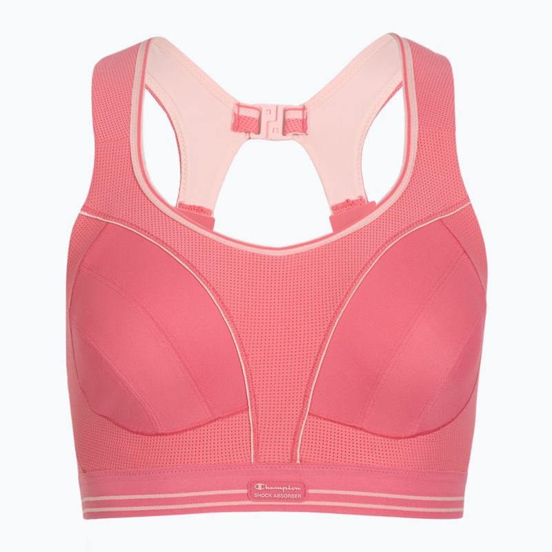 Biustonosz treningowy Shock Absorber Ultimate Run Bra pink