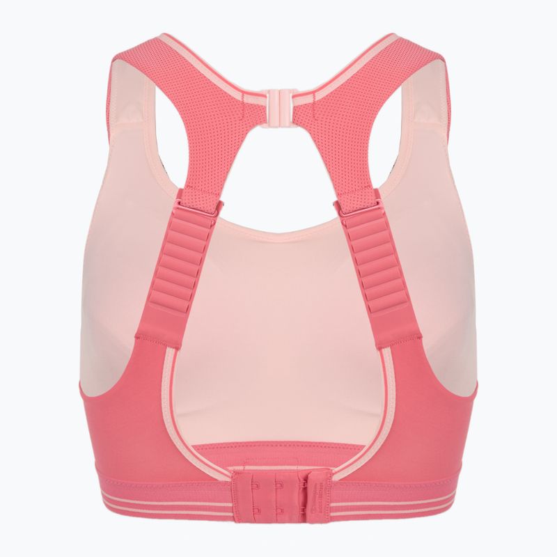 Biustonosz treningowy Shock Absorber Ultimate Run Bra pink 2