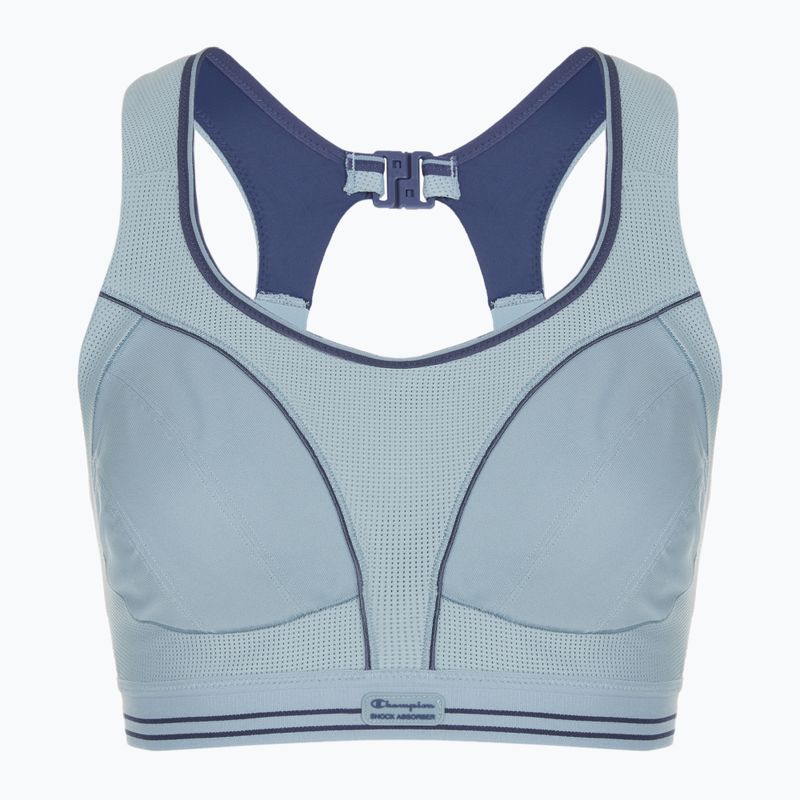 Biustonosz treningowy Shock Absorber Ultimate Run Bra light blue