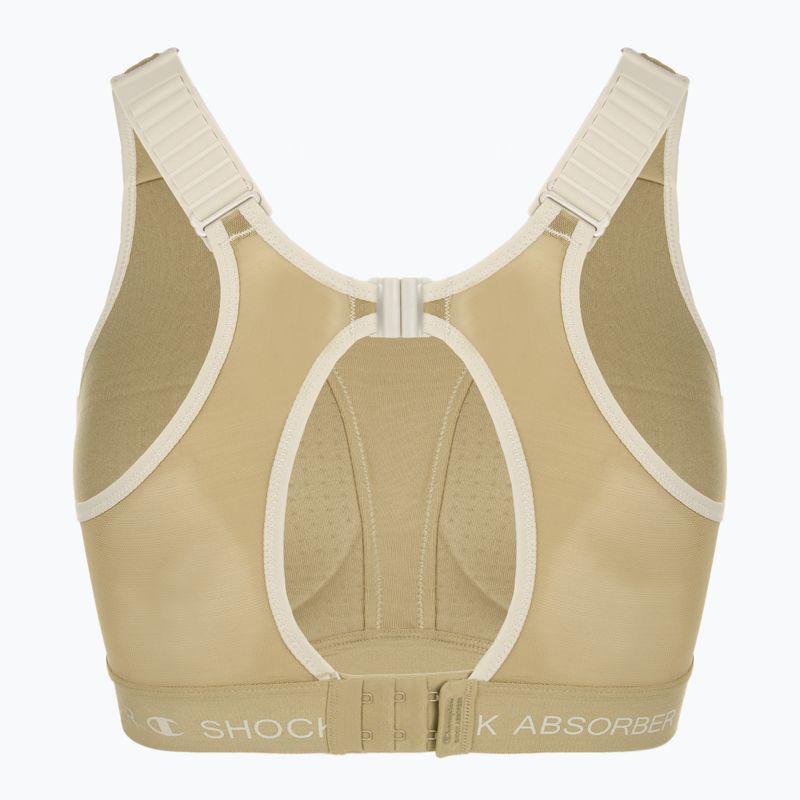 Biustonosz treningowy Shock Absorber Ultimate Run Bra Padded cream 2