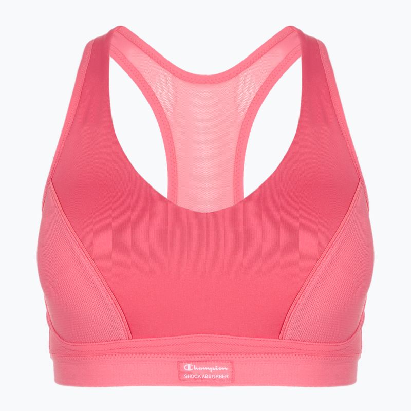 Biustonosz treningowy Shock Absorber Padded Sports pink