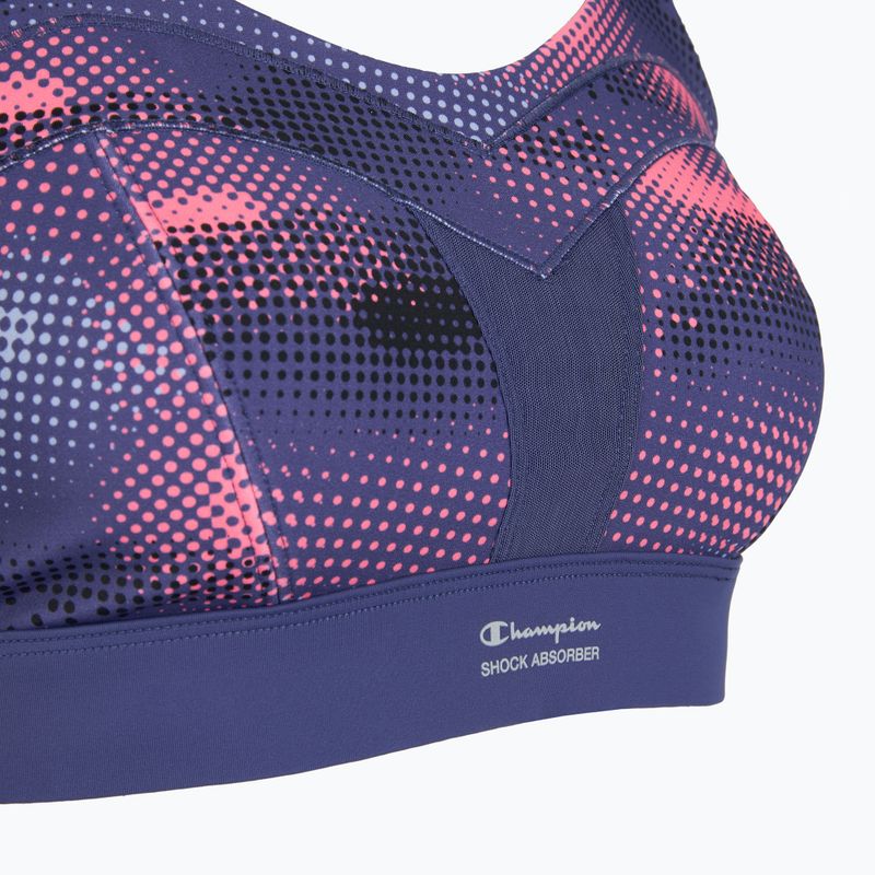 Biustonosz treningowy Shock Absorber High Intensity purple 3