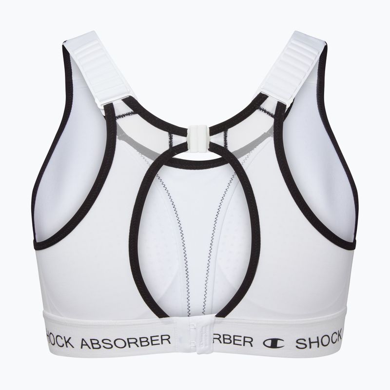 Biustonosz treningowy Shock Absorber Ultimate Run Bra Padded white 2