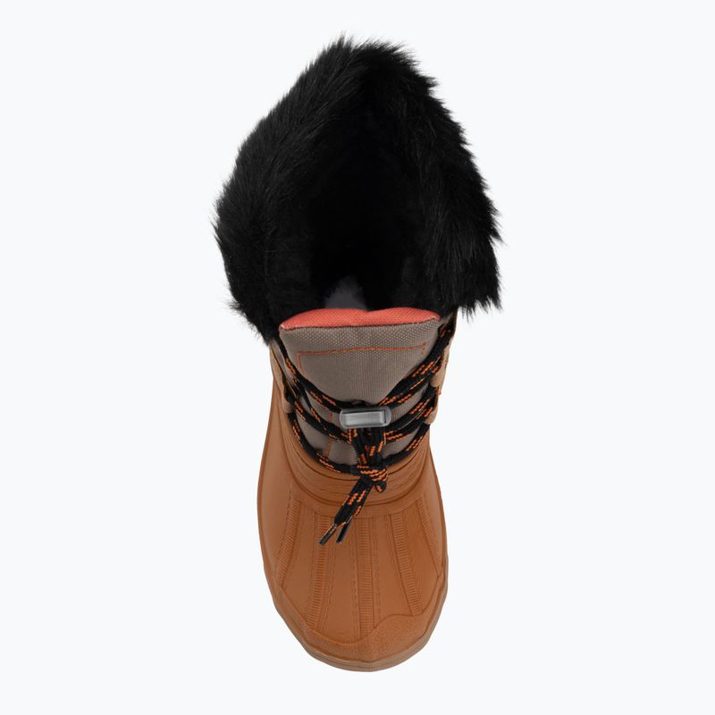 Śniegowce dziecięce BOATILUS Nippy 02 Sint. Leather pumpkin 5