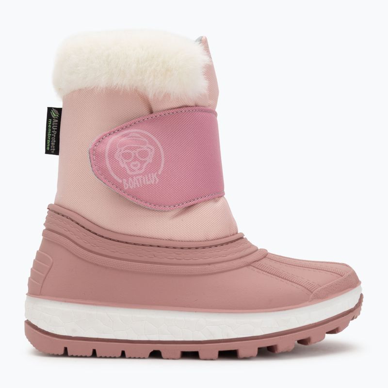 Śniegowce dziecięce BOATILUS Joggy Sport Lace pink 2