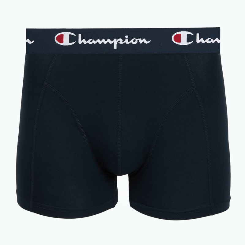 Bokserki męskie Champion Trunk Knit navy/navy 2