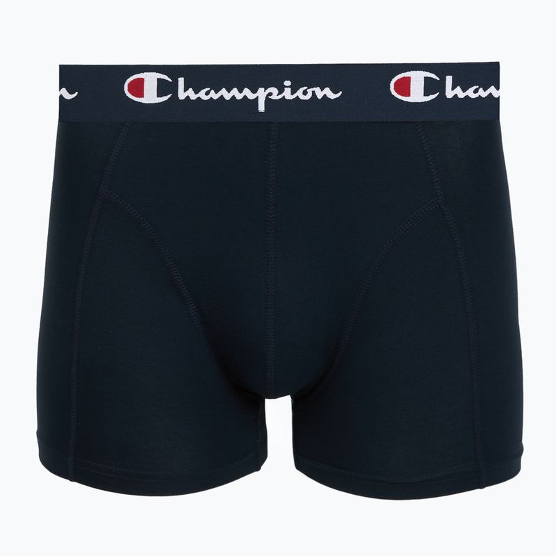 Bokserki męskie Champion Trunk Knit navy/navy 3