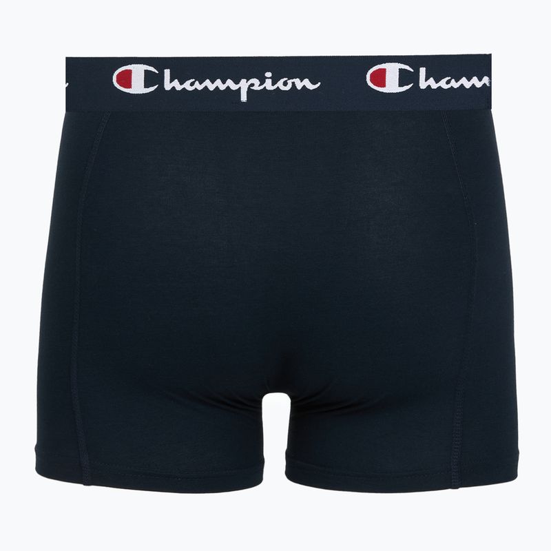 Bokserki męskie Champion Trunk Knit navy/navy 4