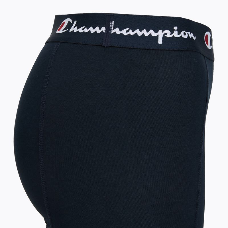 Bokserki męskie Champion Trunk Knit navy/navy 5