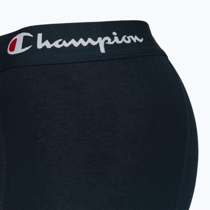 Bokserki męskie Champion U20002 4 pary black/logo 4