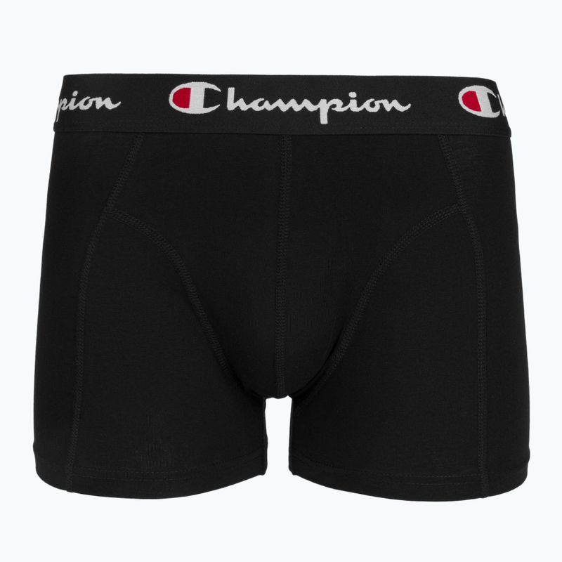 Bokserki męskie Champion U20002 4 pary black/logo 5
