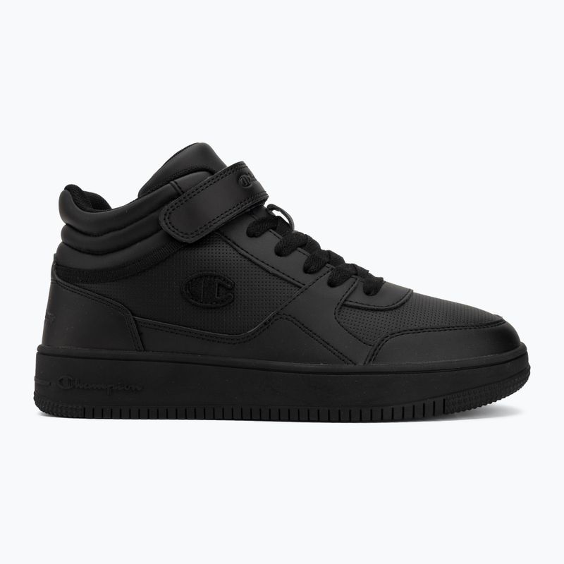 Buty męskie Champion RD18 Mid Cut triple black 2