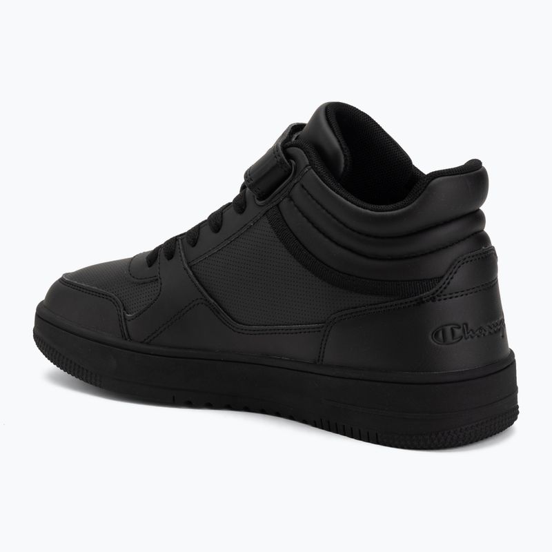 Buty męskie Champion RD18 Mid Cut triple black 3