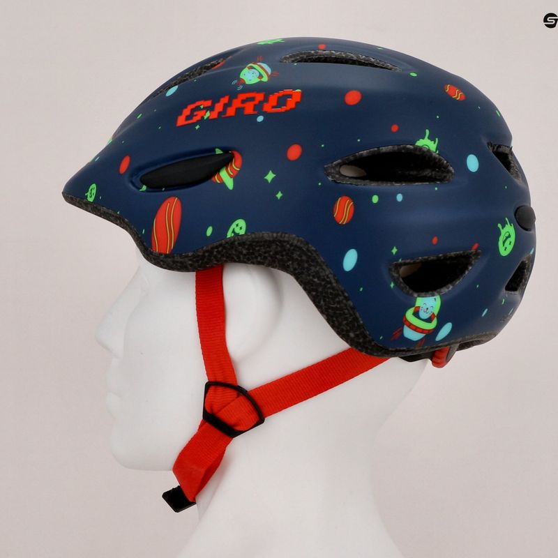 Kask rowerowy dziecięcy Giro Scamp Jr matte midnight space 10