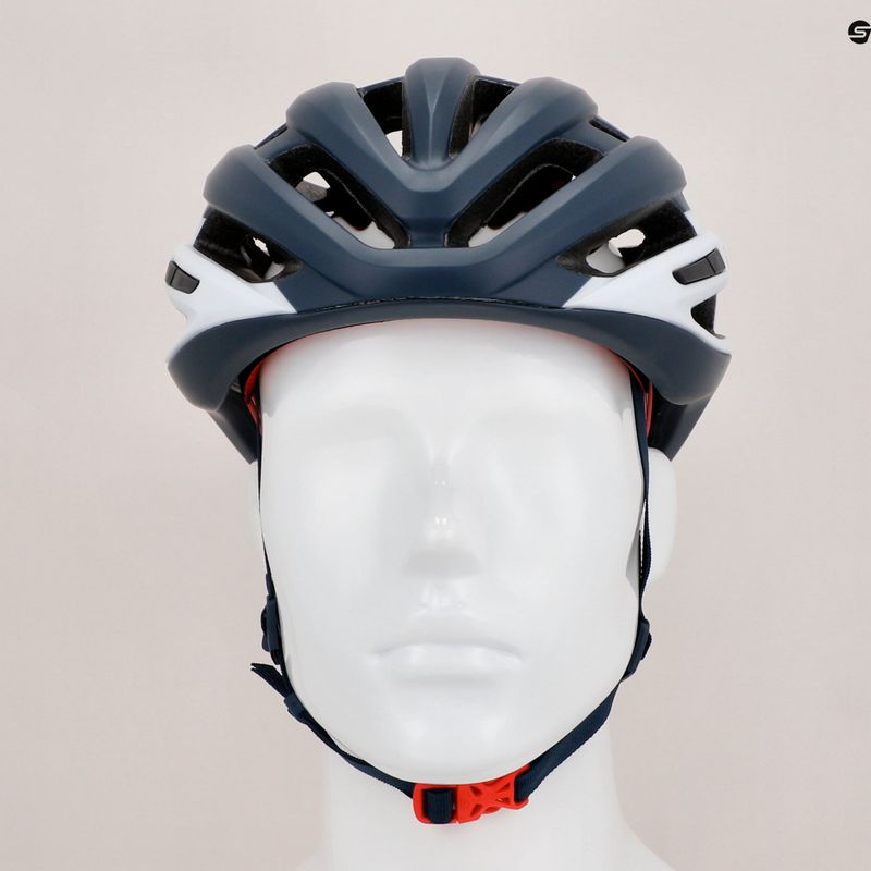 Kask rowerowy Giro Agilis matte midnight/white/red 11