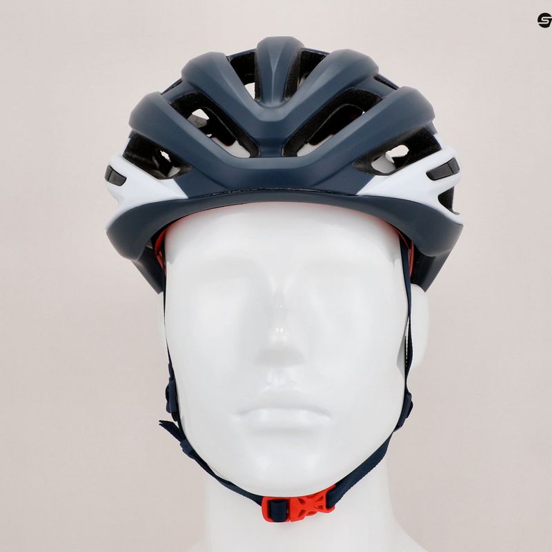 Kask rowerowy Giro Agilis matte midnight/white/red 7