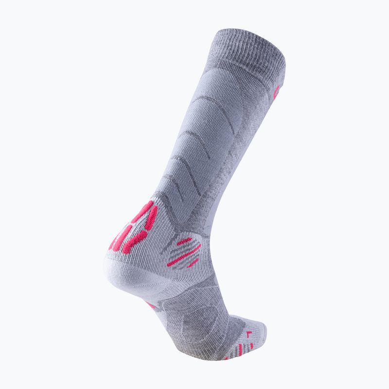 Skarpety narciarskie damskie UYN Ski Touring silver/fuchsia 6