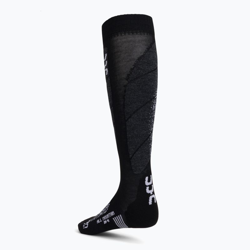 Skarpety narciarskie męskie UYN Ski All Mountain black / white 2