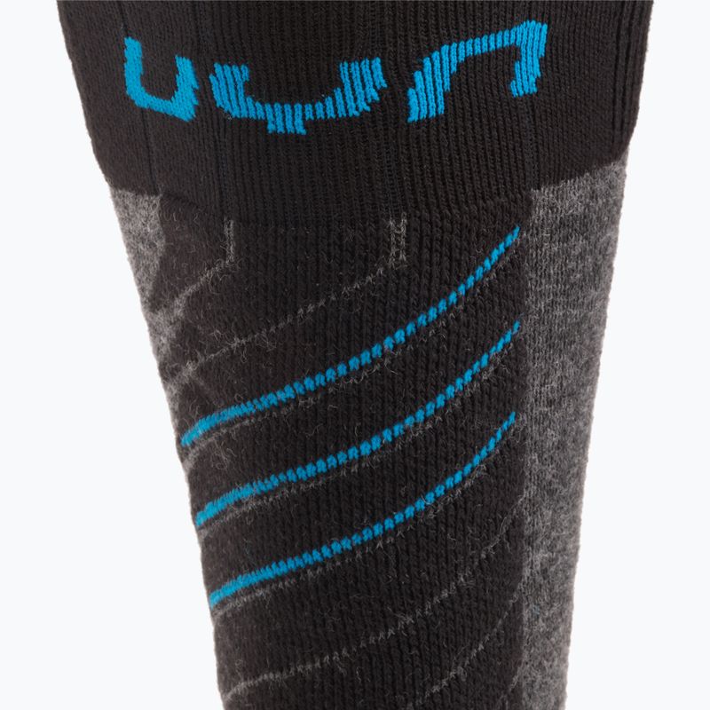 Skarpety narciarskie męskie UYN Ski Comfort Fit medium grey/melange/azure 3