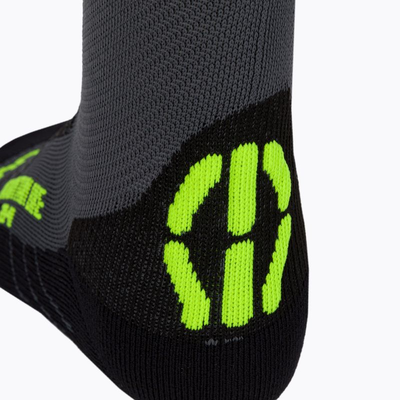 Skarpety męskie UYN MTB anthracite/yellow fluo 4